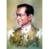 ราคา รูปวาด ในหลวงรัชกาลที่ 9 King Bhumibol Rama IX POSTER 7.4”x10.3” Thai Monarchy Photo Siam (52401876391)