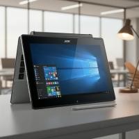 ราคา Acer Switch 11V SW5-173 ขนาด 11.6 นิ้ว ฟิล์มกันรอยกระจกนิรภัย ขอบจรดขอบ หนา 0.4 มม. ความแข็งระดับ 9H (56755823441)