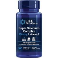 ราคา Life Extension Super Selenium Complex, 200 mcg – ซีลีเนียม 3 รูปแบบ, วิตามินอี – Cellular Health & Longevity Support – ปราศจากกลูเตน, ไม่ใช่จีเอ็มโอ, มังสวิรัติ, 1 รายวัน – 100 แคปซูล (47459809614)