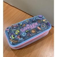 ราคา กล่องดินสอ smiggle สองชั้นฝาใสน่ารักหายาก (9796294295)