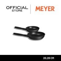 ราคา MEYER MIDNIGHT ชุดกระทะทอด hard-anodize ขนาด 20, 28 ซม. จับคู่ 2 ชิ้น Frypan set (85085-TE12) (10297217544)
