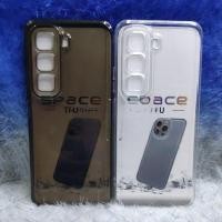 ราคา Original Space ซิลิโคนใส/เคส Infinix Hot 50 5G ซิลิโคน 2.1 มม.+กล้อง Protec Cleae สีดํา (57259572059)