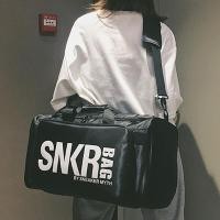 ราคา SNKR มัลติฟังก์ชั่รองเท้าผ้าใบกระเป๋าเดินทางกีฬากระเป๋ายิมกระเป๋าบาสเกตบอลขนาดใหญ่ความจุ Duffel กระเป๋ากันน้ํา (43629845873)