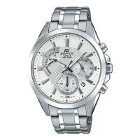 ราคา Casio Edifice นาฬิกาข้อมือผู้ชาย สายสแตนเลส รุ่น EFV-580D,EFV-580D-7A,EFV-580D-7AV - สีเงิน (2703987265)