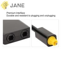 ราคา JANE Digital Optical Audio Splitter, 1 Input 2 Output 2 Way Optical Cable Splitter, Surround Sound สําหรับ SPDIF Optical Splitter โทรทัศน์ดาวเทียม (51411700967)
