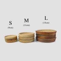 ราคา Zac.culent - เตาเผาไม้ไม่เคลือบ จานรองดินเผา (เครื่องปั้นดินเผาทํามือ) (46760403555)