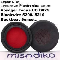 ราคา Misodiko แผ่นครอบหูฟัง แบบเปลี่ยน สําหรับ Plantronics Voyager Focus UC B825 Blackwire 5220 5210 (21008958260)