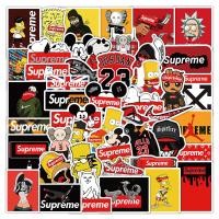 ราคา สติ๊กเกอร์แฟชั่น Supreme 51 แผ่น, สติ๊กเกอร์โลโก้ Streetwear อินเทรนด์สําหรับสเก็ตบอร์ดแล็ปท็อปตกแต่งกระเป๋าเดินทาง (55508227459)