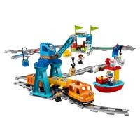 ราคา มือสอง The LEGO® DUPLO® Cargo Train #10875 เลโก้ชิ้นใหญ่เหมาะสำหรับเด็กอายุ 2-5 ขวบ ในกล่องมี Duplo 105 ชิ้น (22590117169)