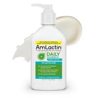 ราคา AmLactin Daily Nourish - Therapeutic Face and Body Lotion for Dry Skin - No-Scrub Exfoliator and Moisturizer with 5% Lactic Acid AHA ปลอดภัยสําหรับผิวแพ้ง่าย 7.9 oz (Packaging May (49811833254)