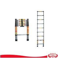 ราคา BARCO บันไดยืดหด ทรงพาด (อลูมิเนียม) รุ่น 9 ขั้น 2.6 เมตร (27357046037)