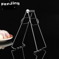 ราคา PENJING ที่หนีบจานร้อน, คลิปหนีบชาม ที่วางหม้อสแตนเลส, ที่วางกรงเล็บแบบพับได้ที่ใช้งานได้จริง Crockery Clamp Anti-Scald ชามคลิปครัวเครื่องมือ (55108925912)