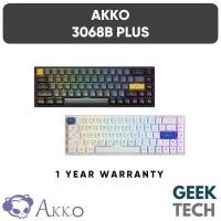 ราคา AKKO 3068B Plus คีย์บอร์ดเชิงกลไร้สายแบบถอดเปลี่ยนได้ - เค้าโครง 65%/ไร้สาย BT 5.0/2.4GHz/Type C/ปุ่มแปลกใหม่พิเศษ (56710300235)