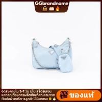 ราคา Provide receipt PRADA RE-EDITION 2005 MINI BLUE NYLON (58011204832)