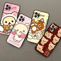 ราคา TP-1 ยอดนิยมน่ารัก R-RilakkumaS หมีเคสโทรศัพท์สําหรับ IPhone 16 15 14 13 12 Mini 11 Pro XS Max X XR SE 6 7 8 Plus นุ่ม (48960241706)