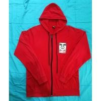 ราคา เสื้อแจ็คเก็ตฮู้ด OBEY มือสอง สีแดง (7151359842)