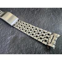 ราคา สายนาฬิกา BRACELET ไม่ตียี่ห้อ ใส่ seiko rado citizen อื่นๆ หัวโค้ง 18mm 20mm เม็ดรวงข้าว ของแท้ใหม่เก่าเก็บ (25763875285)