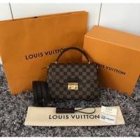 ราคา lv croisette damier dc17 แท้ used like new✨ (4217597539)