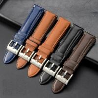 ราคา เหมาะสําหรับ Fossil Fossil FS5061 FS5237 ME3052 ME3054 Quick Release สายนาฬิกาหนังแท้ผู้ชาย 22 24 มม. (56562048395)