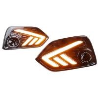 ราคา คุณภาพสูงคุณภาพสูง TYPY รถ LED ไฟเลี้ยว DRL ไฟวิ่งกลางวัน 2 ชิ้นสําหรับ Honda Civic Hatchback 4 ประตูซีดาน 2016-2020 (53711635630)