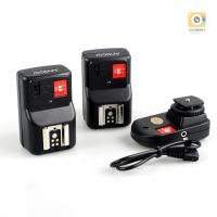 ราคา Andoer PT-04GY 4 Channels Wireless Remote Speedlite Flash Trigger Universal 1 Transmitter & 2 Receivers for Pentax Olympus (18968326764)