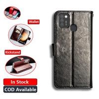 ราคา หนังคลาสสิกสําหรับ Infinix Smart 5 X657 X657C MZ-Infinix X657C X657B Hot 10 Lite กระเป๋าสตางค์ Vintage Folio ฝาครอบแม่เหล็กปิด Kickstand ช่องใส่การ์ด (47510179720)