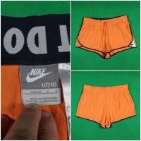 ราคา Nike running ( L ) กางเกงออกกำลังกาย สีส้ม กางเกงขาสั้น (21524166524)