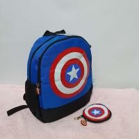 ราคา กระเป๋าเป้ใบเล็กกัปตันอเมริกา 6018 (8026262744)