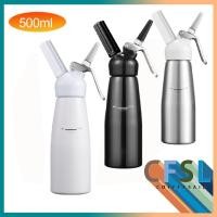 ราคา WHIP CREAM DISPENSER WHITE WIPPER FOAM MAKER NITRO COFFEE 500 ml สแตนเลสเหล็ก (27615173142)