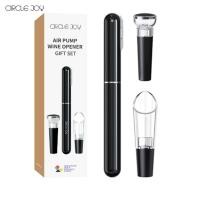ราคา วงกลม Joy ปั๊มลมที่เปิดขวดไวน์ชุดปลอดภัยสแตนเลสแบบพกพา Pin Cork Remover ความดันอากาศ Corkscrew เครื่องมือห้องครัวบาร์อุปกรณ์เสริม (22364548154)