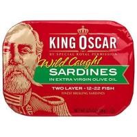ราคา คิงออสการ์ ปลาซาดีนในน้ำมันมะกอก 106 กรัม - King Oscar Sardines in Extra Virgin Olive Oil 106g (8890185467)