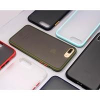 ราคา Bumper Candy Hybrid Matte Case สําหรับ Iphone 7 / 8, Iphone 7 plus / 8 plus Casing Frosted Hard Case (41705774156)