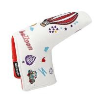 ราคา Magnetic PU Leather Golf Club Head Cover Balloon Pattern Golf Putter Cover Reusable Golf Accessories Golf Iron Club Head (25401996274)