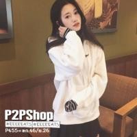 ราคา เสื้อแขนยาวสไตล์เกาหลี เสื้อกันหนาว เสื้อแขนยาว พร้อมส่ง (6806828026)