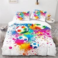 ราคา ชุดเครื่องนอนฟุตบอลสีน้ำคิงควีนชุดรูปแบบกีฬาเยาวช (28560712624)