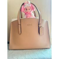 ราคา COACH งาน SHOP กระเป๋า coach รุ่น CHARLIE CARRYALL สีน้ำตาลอ่อน ของแท้ % กระเป๋าโท้ท โค้ช (24262918634)