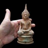 ราคา พระปางมารวิชัยกรุเก่าโลหะทองเหลืองสนิมเก่า (43922949191)
