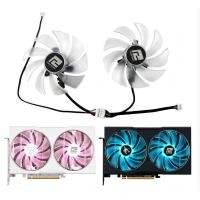ราคา POWERCOLOR POWERCOLOR RX6600 6600XT 6650xt 7600 7600XT กราฟิกการ์ดพัดลมระบายความร้อน (40281271421)