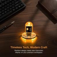 ราคา NOR Nixie Tube ตาราง Clo นวัตกรรมอัลบั้มภาพอิเล็กทรอนิกส์ดิจิตอลจอแสดงผลสภาพอากาศ Old School Home Office Desk Decor เครื่องประดับ TH (57061808055)