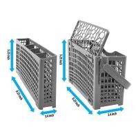 ราคา ตะกร้าใส่ช้อนส้อมเครื่องล้างจาน สำหรับ Siemens Bosch พลาสติกทนความร้อน อะไหล่ทดแทน (53211305111)
