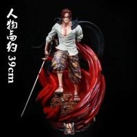 ราคา โมเดลฟิกเกอร์ One Piece GK Four Emperor Shanks ขนาดใหญ่ สีแดงเรืองแสง สําหรับตกแต่งฉาก (20187458909)