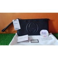 ราคา ของใหม่Gucci Soho Leather Wristlets Nero 2018 (939812384)