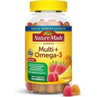 ราคา Nature Made Multi + Omega3 Multi สําหรับผู้หญิงและผู้ชาย Daily Nutritional port 140 Adult Gummy s & Minerals 70 Day ply (45761814940)