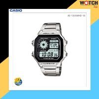 ราคา Casio Standard Digital สายแสตนเลส นาฬิกาข้อมือ รุ่น AE-1200WHD-1A (238983796)