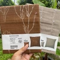 ราคา ÅKERNEJLIKA ปลอกหมอนอิง ลายดอกไม้ งานปัก งาน Handmade มีให้เลือก 2 สี ขนาด 50x50 ซม. By IKEA (40506285297)