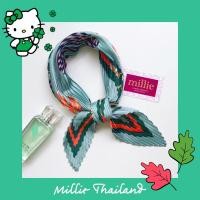 ราคา ผ้าพันคออัดพลีท By Millie Thailand (24814690712)