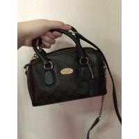 ราคา (Used) กระเป๋าสะพาย Coach ใบเล็ก 9” ของแท้ (4586298070)