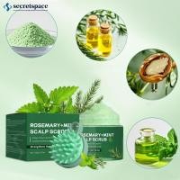 ราคา SECRETSPACE Rosemary Mint Scalp Scrub Deep Cleansing Refreshing Oil Control Rosemary แชมพูสําหรับเสริมสร้างเส้นผมบํารุงหนังศีรษะ D3K5 (25095404611)