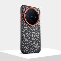 ราคา VivoX300P Luxury GraffitiธรรมดาซองหนังสําหรับVivo X200 Pro Mini X300 X100s X100 X200 Ultra Metal Lenขนาดใหญ่รูกันกระแทกปกแข็ง (52209193870)