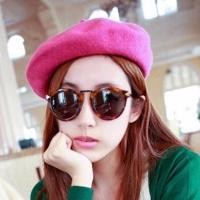 ราคา หมวกเบเรต์ สีชมพู (93545295)